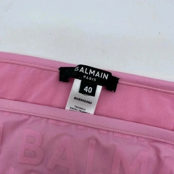 Balmain Pink Bottom Size 40 B515 - Picture 4 of 4